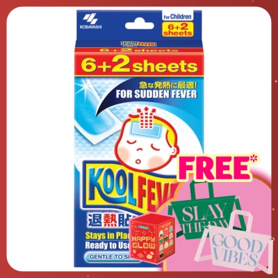 KOOLFEVER Kool Fever Cool Child 6+2 Sheets