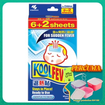 KOOLFEVER - Kool Fever Cool Child 6+2 Sheets