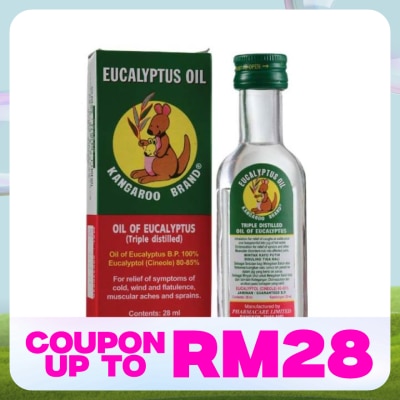 KANGAROO EUCALYPTUS OIL 28ML - BOTTLE