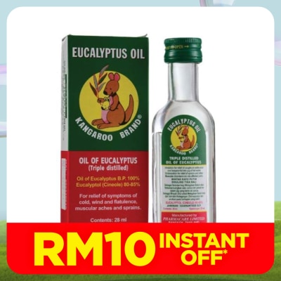 KANGAROO EUCALYPTUS OIL 28ML - BOTTLE