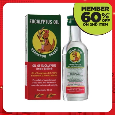 KANGAROO EUCALYPTUS OIL 28ML - BOTTLE
