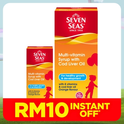 SEVEN SEAS Multivitamin Syrup 500ml + 100ml