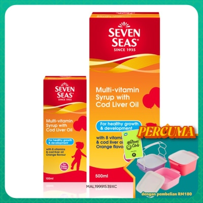 SEVEN SEAS - Multivitamin Syrup 500ml + 100ml