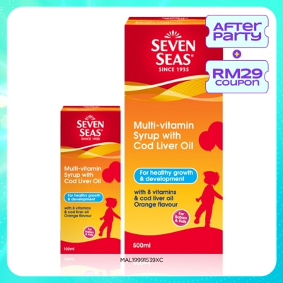 SEVEN SEAS Multivitamin Syrup 500ml + 100ml