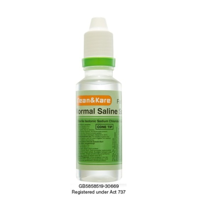 KLEAN & KARE - NORMAL SALINE SOLUTION 100ML (CONE TIP) image