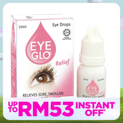 EYE GLO Relieves Sore, Swollen & Watery Eyes 10ml