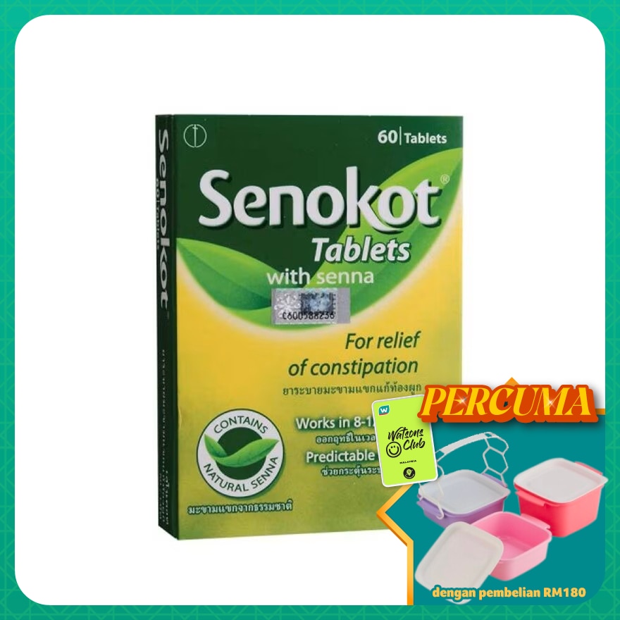 Tablets With Senna 60's