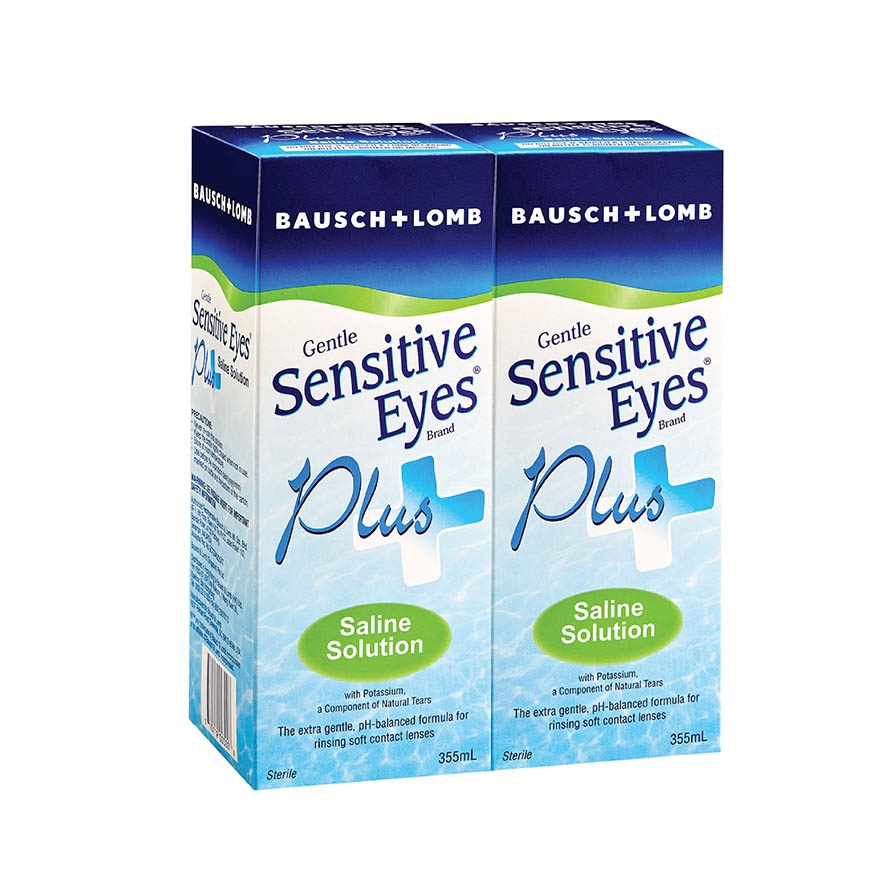 Sensitive Eyes Saline Plus 2x355ml image