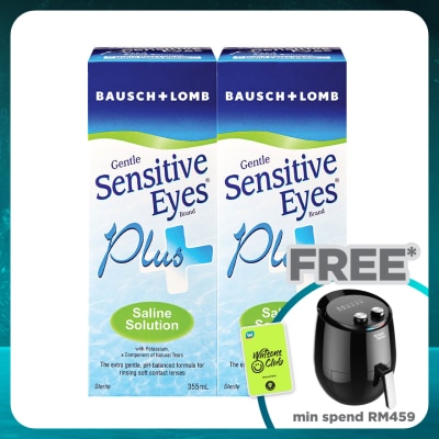 BAUSCH & LOMB Sensitive Eyes Saline Plus 2x355ml