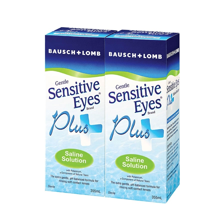 Sensitive Eyes Saline Plus 2x355ml