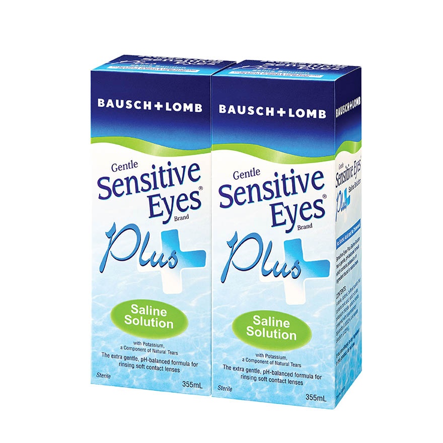 Sensitive Eyes Saline Plus 2x355ml image