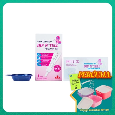 DIP N TELL - Pregnancy Complete Test Kit 1's