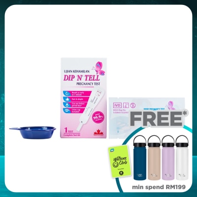 DIP N TELL Pregnancy Complete Test Kit 1's