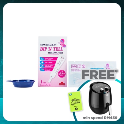 DIP N TELL Pregnancy Complete Test Kit 1's