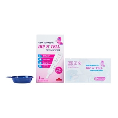 DIP N TELL Pregnancy Complete Test Kit 1's