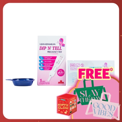 DIP N TELL Pregnancy Complete Test Kit 1's