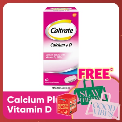 CALTRATE 600+D Calcium with Vitamin D 60s