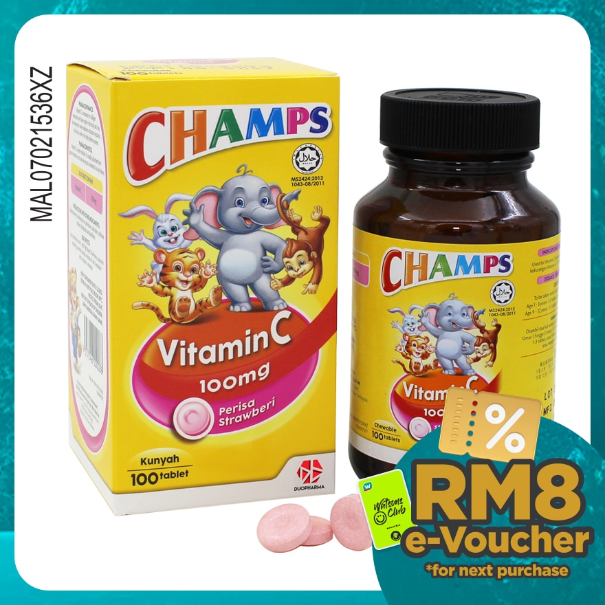 C 100mg Strawberry 100's (*MAL Item)