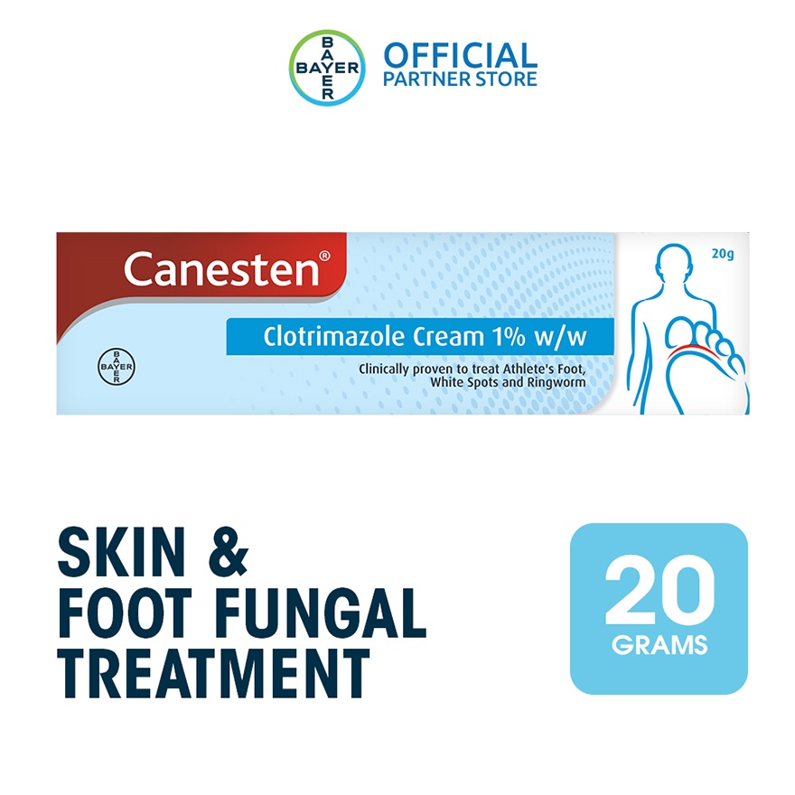 Clotrimazole Cream 1% For Antifungal 20g image