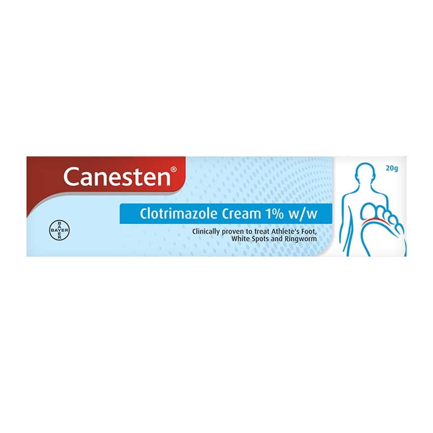 Clotrimazole Cream 1% For Antifungal 20g image