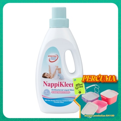 NAPPIKLEEN - Anti Bacterial Baby Liquid Wash 1kg