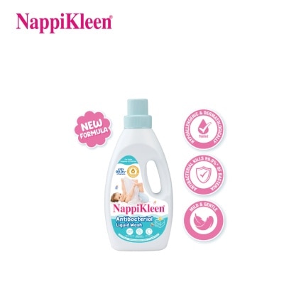 NAPPIKLEEN - Anti Bacterial Baby Liquid Wash 1kg