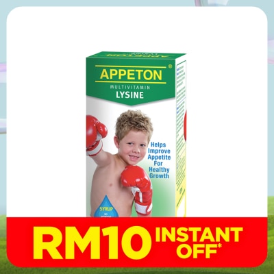 APPETON Multivitamin Lysine Syrup 120ml