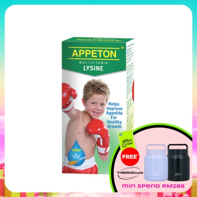APPETON - Multivitamin Lysine Syrup 120ml