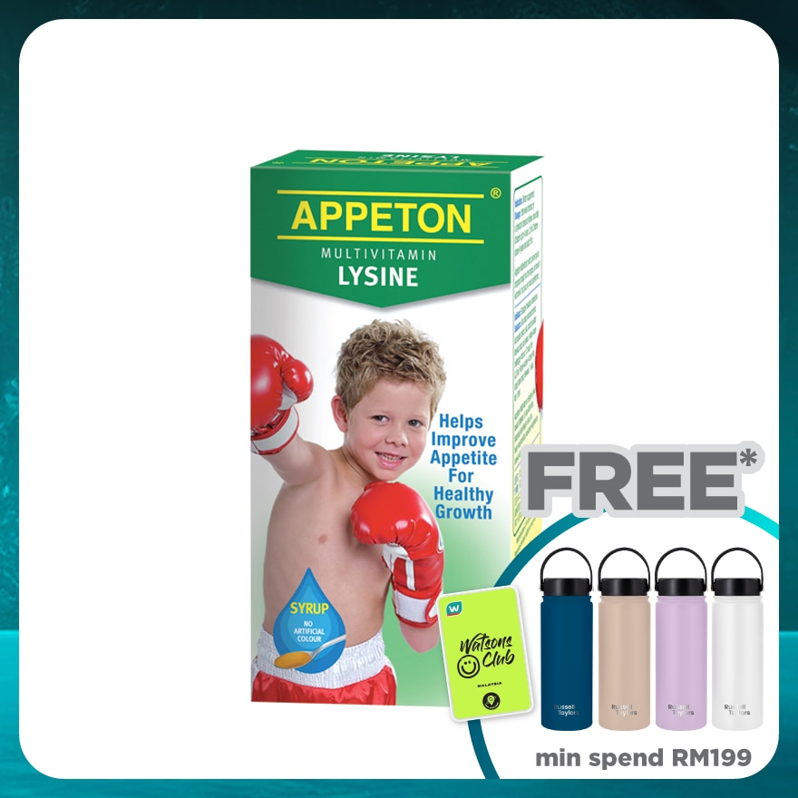 Multivitamin Lysine Syrup 120ml