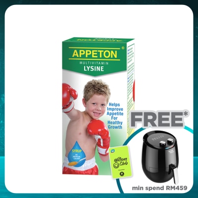 APPETON Multivitamin Lysine Syrup 120ml