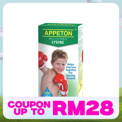 APPETON Multivitamin Lysine Syrup 120ml