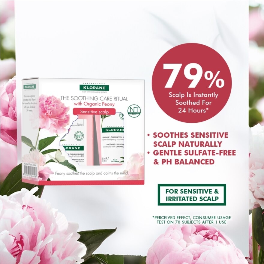 Peony Starter Kit 1 Set (For Sensitive Scalp)