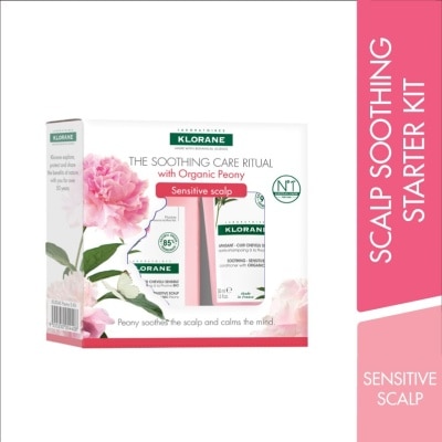 KLORANE Peony Starter Kit 1 Set (For Sensitive Scalp)