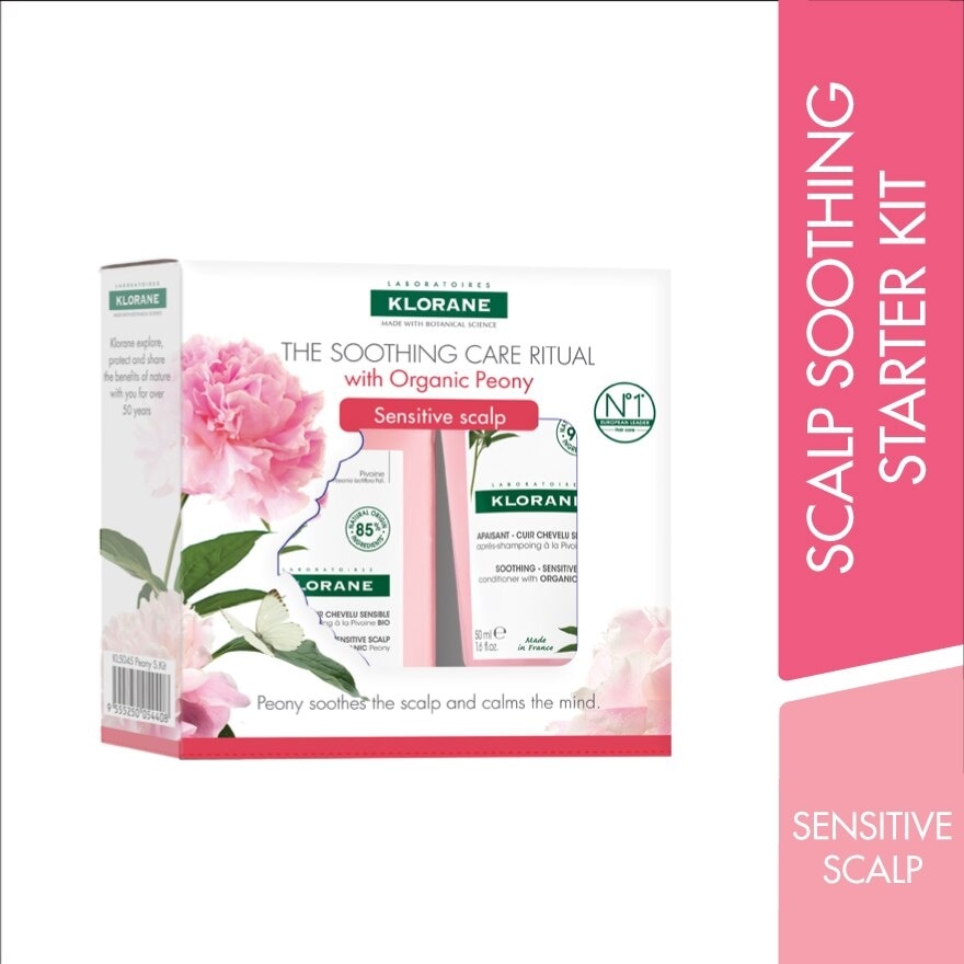 Peony Starter Kit 1 Set (For Sensitive Scalp)