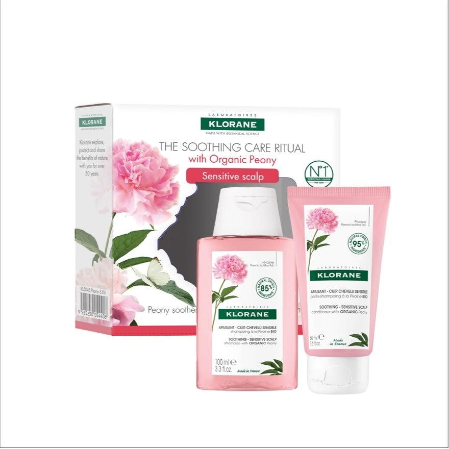 Peony Starter Kit 1 Set (For Sensitive Scalp)