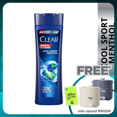 CLEAR MEN Cool Sport Menthol Anti-Dandruff Shampoo 315ml