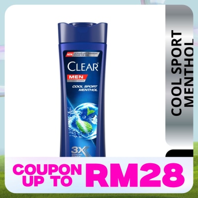CLEAR MEN Cool Sport Menthol Anti-Dandruff Shampoo 315ml