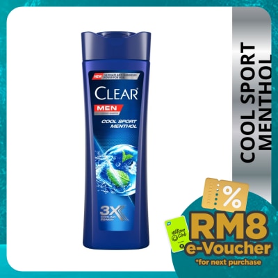 CLEAR MEN Cool Sport Menthol Anti-Dandruff Shampoo 315ml