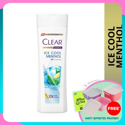CLEAR Anti-Dandruff Ice Cool Menthol Shampoo 300ml