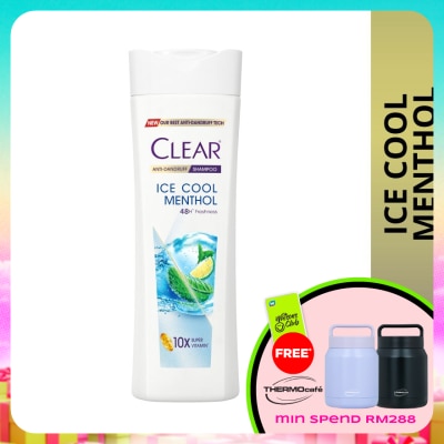 CLEAR - Anti-Dandruff Ice Cool Menthol Shampoo 300ml