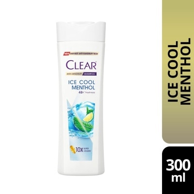 CLEAR Anti-Dandruff Ice Cool Menthol Shampoo 300ml