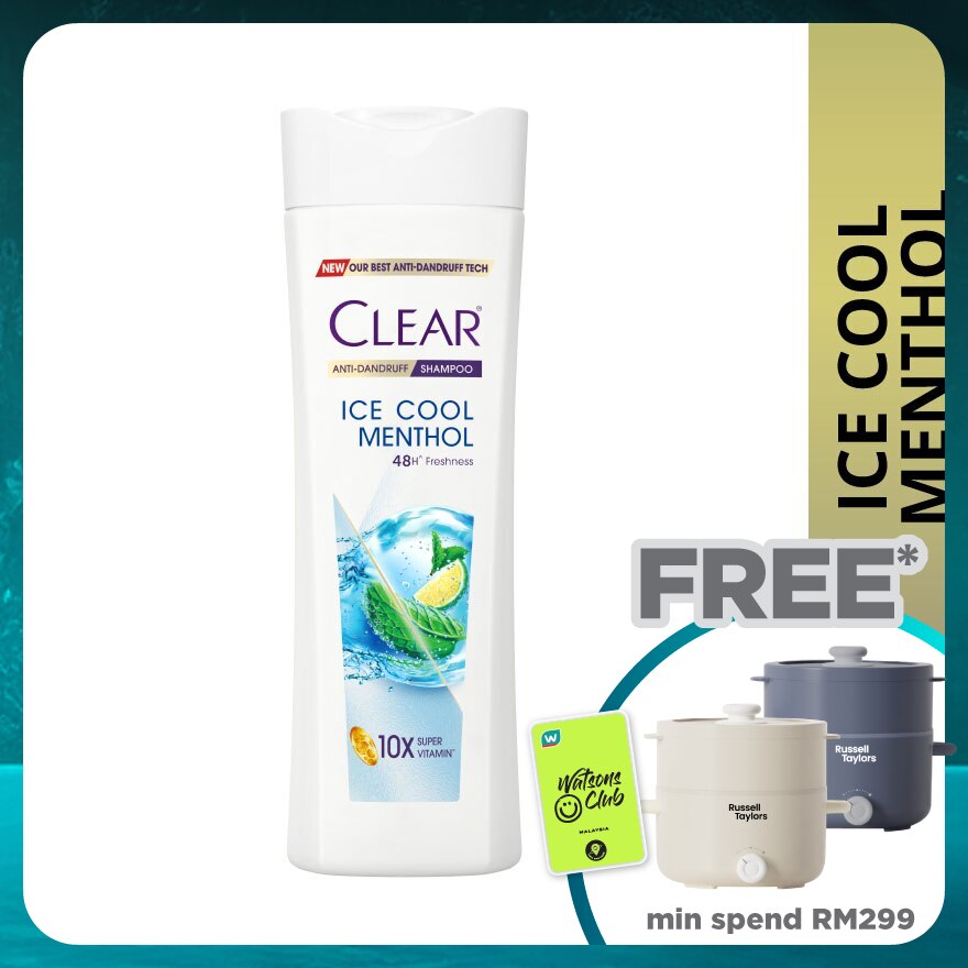 Anti-Dandruff Ice Cool Menthol Shampoo 300ml