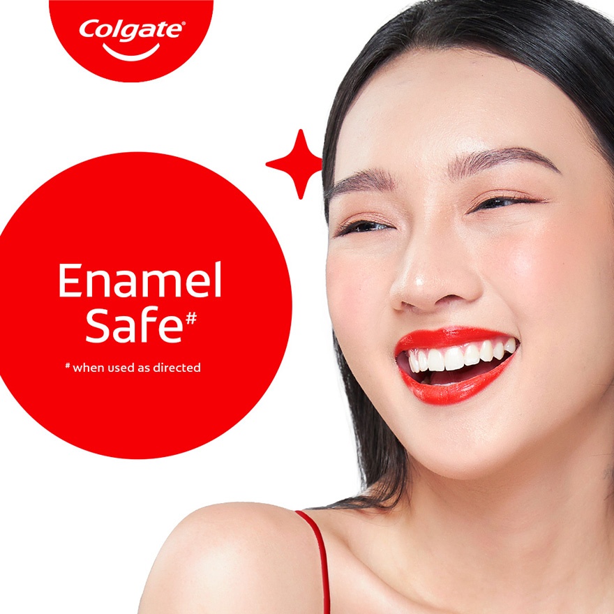 Colgate Optic White Mint Plus Mineral Whitening Toothpaste Valuepack 100g x2 image