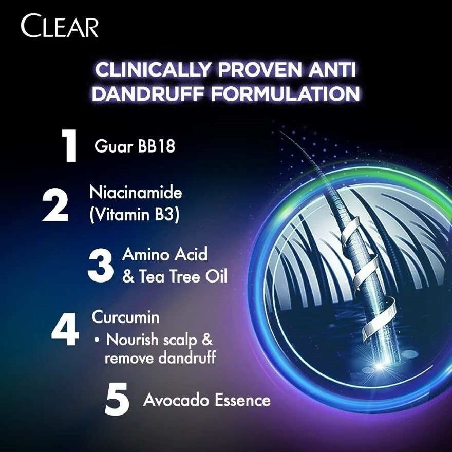 Anti-Dandruff Anti-Hair Fall Shampoo 300ml image