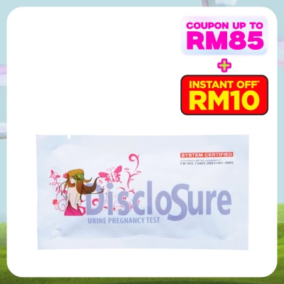 DISCLOSURE Urine Pregnancy Test Kit 1's