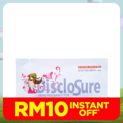 DISCLOSURE Urine Pregnancy Test Kit 1's