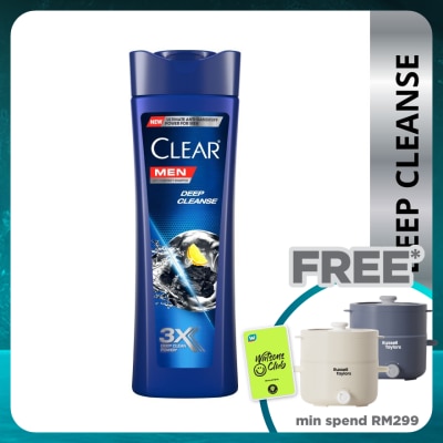 CLEAR MEN Deep Cleanse Anti-Dandruff Shampoo 315ml
