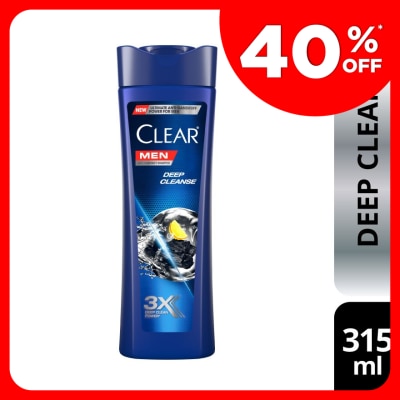 CLEAR MEN Deep Cleanse Anti-Dandruff Shampoo 315ml