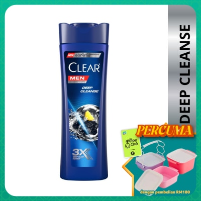 CLEAR MEN - Deep Cleanse Anti-Dandruff Shampoo 315ml