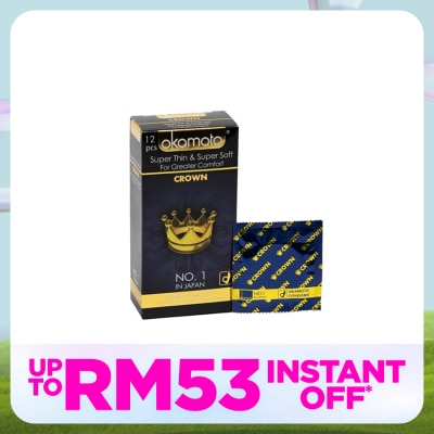 OKAMOTO Condom Crown (No.1 In Japan) 12's